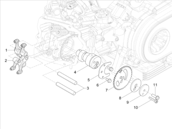 Εικόνα της ΚΟΚΟΡΑΚΙ ΕΞΑΓ SCOOTER 300<>310cc-1A021577