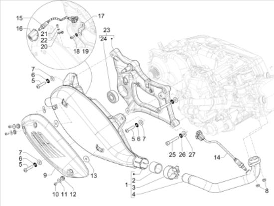 Εικόνα της ΕΞΑΤΜΙΣΗ VESPA GTS 310 E5+-1A024975