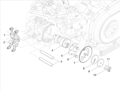 Εικόνα της ΚΟΚΟΡΑΚΙ ΕΙΣΑΓ SCOOTER 300<>310cc-1A021575