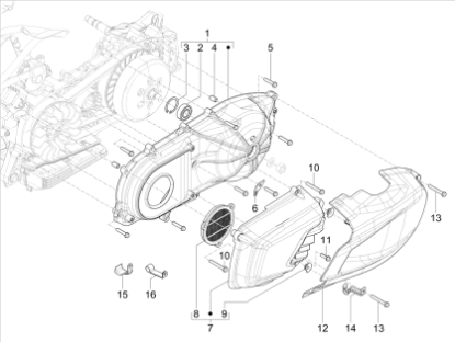 Εικόνα της ΚΑΠΑΚΙ ΚΙΝΗΤΗΡΑ VESPA GTS 310 E5 ΕΞΩΤΕΡ-1A028773