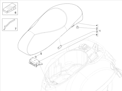 Εικόνα της ΣΕΛΑ VESPA GTS MY22-310cc Classic-1B009579000C4