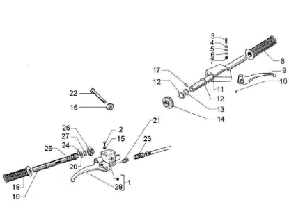 Εικόνα της ΣΩΛΗΝΑΣ ΓΚΑΖΙΟΥ VESPA ΡΧΕ-PK 50 OEM-13977800