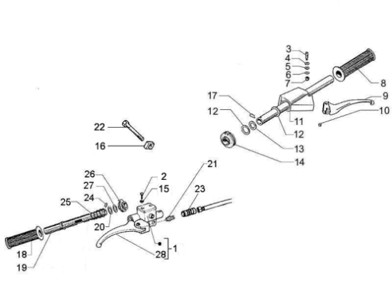 Εικόνα της ΣΩΛΗΝΑΣ ΓΚΑΖΙΟΥ VESPA ΡΧΕ-PK 50 OEM-13977800