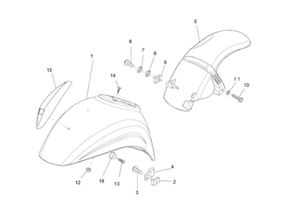 Εικόνα της ΦΤΕΡΟ ΜΠΡΟΣ VESPA LX ΜΠΕΖ 552-66652800M4