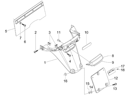 Εικόνα της ΛΑΣΠΩΤΗΡΑΣ VESPA S 50-125 ΚΟΚΚΙΝΟΣ 894-65426160R7