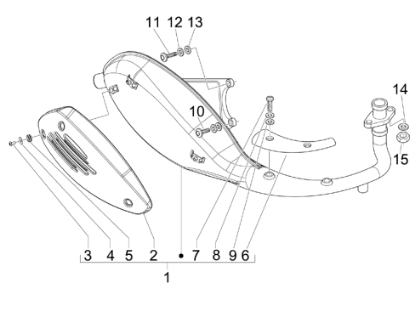 Εικόνα της ΕΞΑΤΜΙΣΗ FLY 125/150 4T E3 ΜΥ08 ΚΟΜΠΛΕ-880747