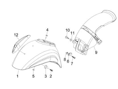 Εικόνα της ΦΤΕΡΟ ΜΠΡΟΣ VESPA S 50-125 NERO 94-6665306090