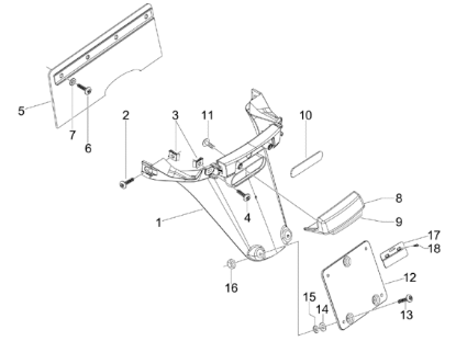 Εικόνα της ΛΑΣΠΩΤΗΡΑΣ VESPA S 50-125 ΚΟΚΚΙΝΟΣ 894-65426160R7