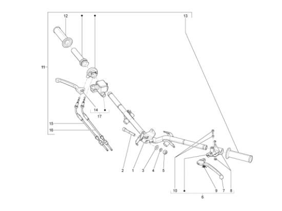 Εικόνα της ΜΑΝΕΤΑ ΑΡ/ΔΕ VESPA GTV 300/PRIMAV-1C006083