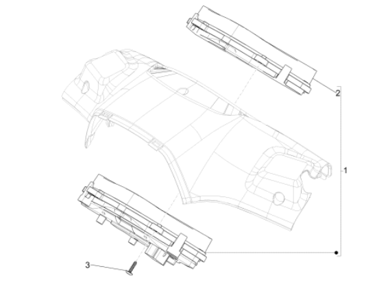 Εικόνα της ΚΟΝΤΕΡ VESPA SPRINT 125/150 4T3V E3/E5-1D001501R