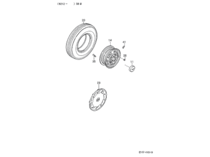 Εικόνα της ΕΛΑΣΤΙΚΟ 155 R 12C==>>1E004546-56501R