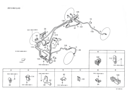 Εικόνα της ΣΩΛΗΝΑΚΙ ΦΡΕΝΩΝ PORTER 1.3 PICK UP-4732487Z06000