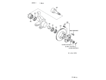 Εικόνα της ΑΚΡΑΞΩΝΙΟ ΜΠΡΟΣ PORTER-QUARGO-B0008245