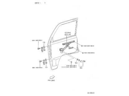 Εικόνα της ΓΡΥΛΟΣ ΠΑΡΑΘΥΡΟΥ PORTER ΑΡΙΣΤ-56581R