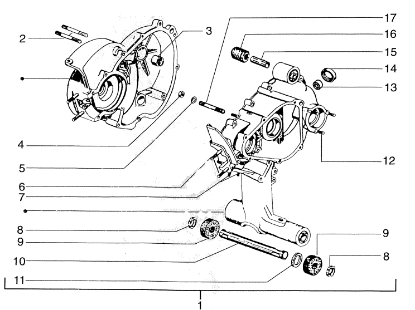 Εικόνα της ΣΥΝΕΜΠΛΟΚ ΠΙΣΩ ΑΜΟΡΤ VESPA PX200 BGM-15710300