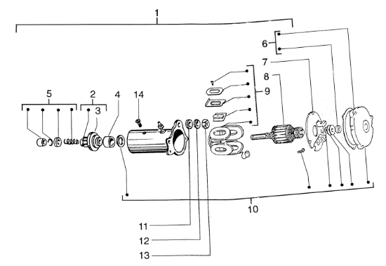 Εικόνα της ΡΟΥΛΕΜΑΝ ΜΙΖΑΣ VESPA COSA2-APE 16X22X8,5-179754