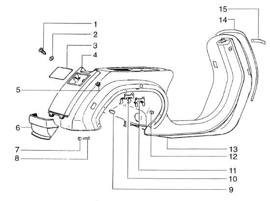 Εικόνα της ΑΝΤΙΚΡΑΔΑΣΜΙΚΟ ΣΑΣΙ/ΠΟΡΤ VESPA FL2-231589