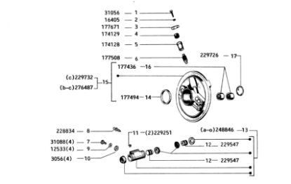 Εικόνα της ΡΟΥΛΕΜΑΝ ΜΠΡΟΣ ΤΡΟΧΟΥ MP3 530 E5 MY22-1C006892