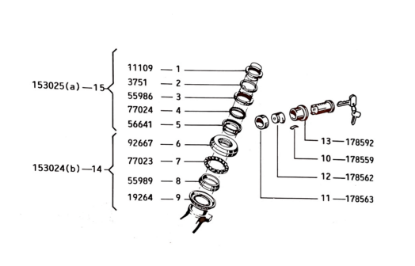 Εικόνα της ΠΟΤΗΡΙ ΠΙΡΟΥΝΙΟΥ VESPA (ΠΑΞΙΜΑΔΙ) 1,5/7-226156