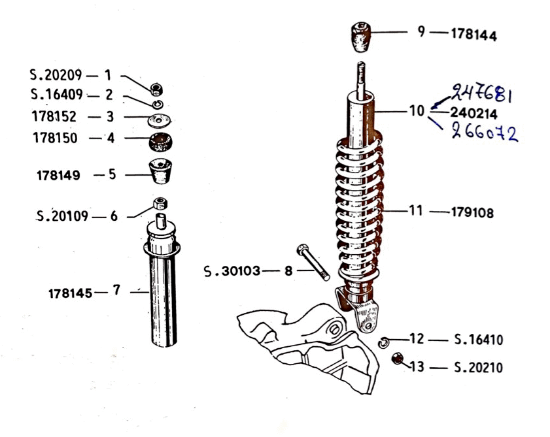 Εικόνα της ΚΑΠΑΚΙ ΠΙΣΩ ΑΜΟΡΤΙΣΕΡ PK-1781454