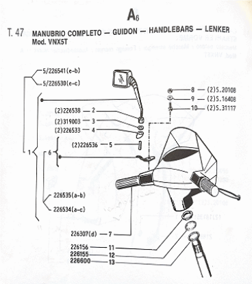 Εικόνα της ΠΟΤΗΡΙ ΠΙΡΟΥΝΙΟΥ VESPA (ΠΑΞΙΜΑΔΙ) 1,5/7-226156