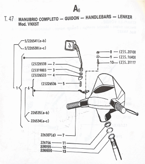 Εικόνα της ΠΟΤΗΡΙ ΠΙΡΟΥΝΙΟΥ VESPA (ΠΑΞΙΜΑΔΙ) 1,5/7-226156