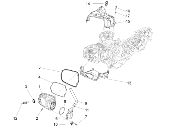 Εικόνα της ΚΑΠΑΚΙ ΑΝΑΘΥΜΙΑΣΕΩΝ SCOOT 125-150 4T 3V-1A027056